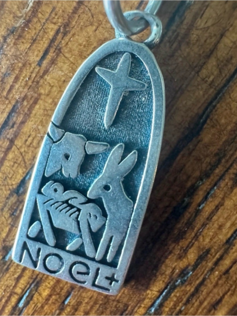 James Avery Silver Nativity Noel Christmas charm Silver
